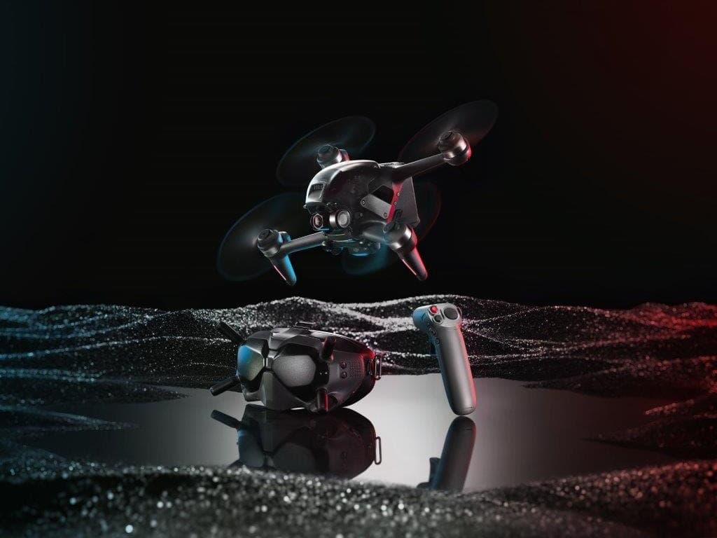 Kit Drona DJI Flash FPV Combo 4K6010km raza trans., auton. 20 min., 795g "CP.FP.00000002.01" — miniatură