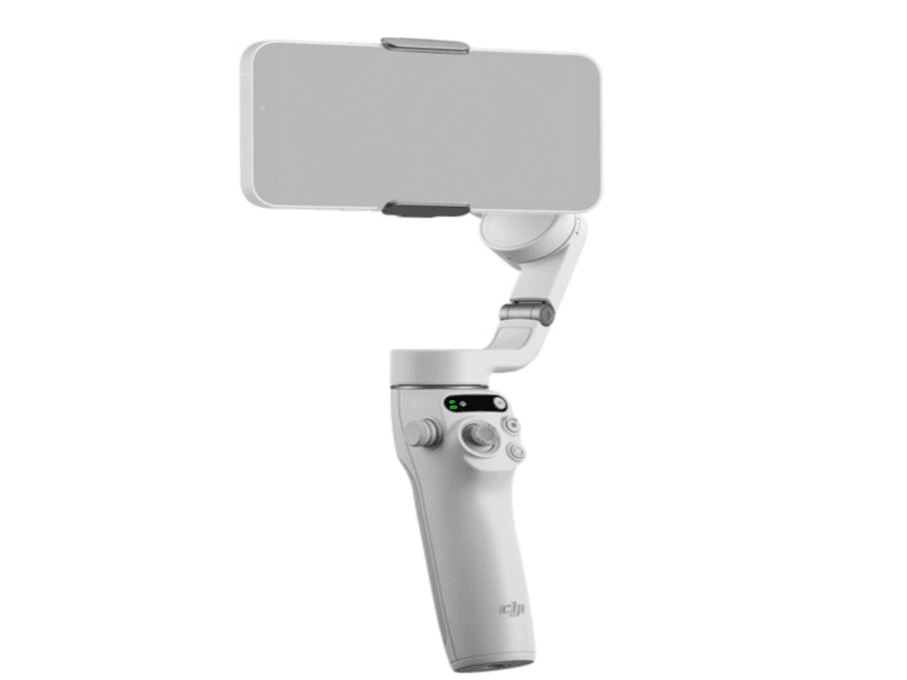 Sistem de stabilizare DJI OM 6, Platinum Gray3 axe, autonomie 6h, trepied inclus, "CP.OS.00000284.01"