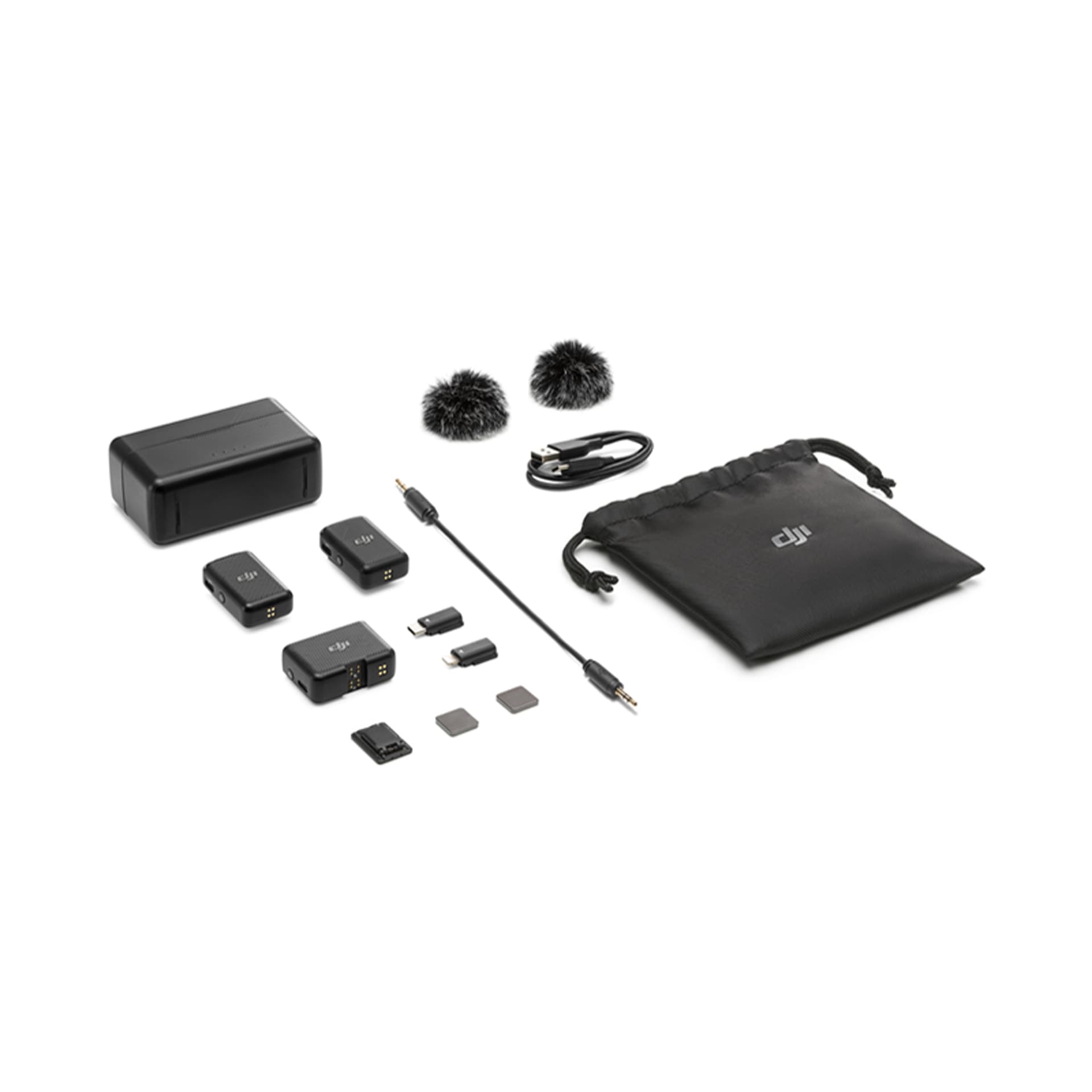Kit microfon wireless DJI (2TX+1RX)Inclusa carcasa incarcare "CP.RN.00000198.01" — miniatură