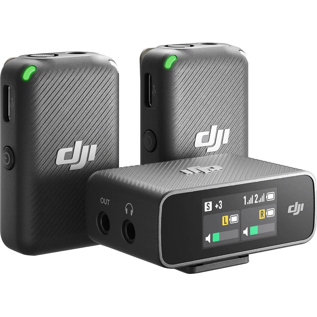 Kit microfon wireless DJI (2TX+1RX)Inclusa carcasa incarcare "CP.RN.00000198.01" — miniatură