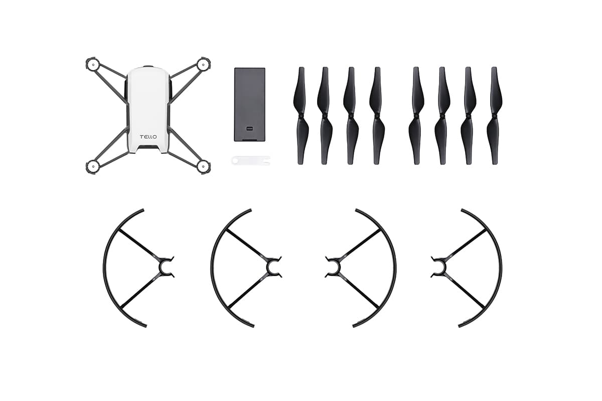Drona DJI Tello, HD720P30, 5MPAuton. 13min, 80g "CP.TL.00000040.01" — miniatură