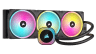 Cooler Corsair "iCUE LINK H170i LIQUID", skt universal, racire cu lichid, ventilator 140 mm x 3, 2000 rpm, iluminat RGB, "CW-9061004-WW"