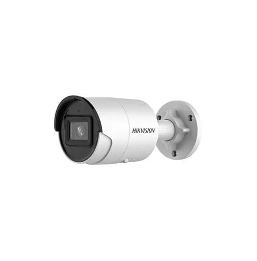 CAMERA IP Hikvision, bullet pt. interior | exterior, dist. IR 40 m, tip lentila fixa 2.8 mm, 2 Mpx, microfon, PoE, carcasa metal, slot SD card, "DS-2CD2023G2-IU28D"