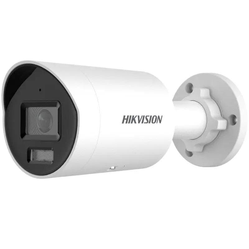 CAMERA IP Hikvision, mini bullet pt. interior | exterior, dist. IR 40 m, tip lentila fixa 2.8 mm, 2 Mpx, PoE, carcasa metal, slot SD card, "DS-2CD2026G2-I28D"