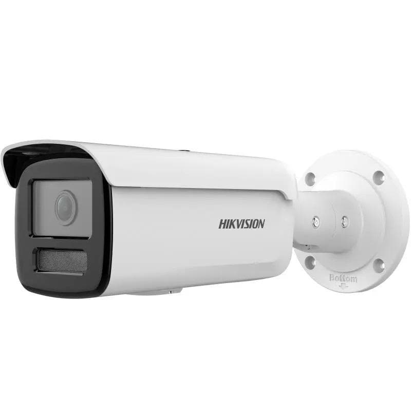 CAMERA IP Hikvision, bullet pt. exterior, dist. IR 80 m, tip lentila fixa 2.8 mm, 2 Mpx, PoE, carcasa metal, slot SD card, "DS-2CD2T23G2-2I28"
