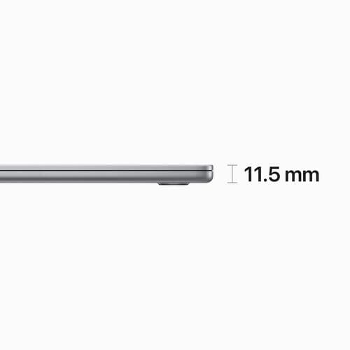 AL MB AIR 15" M2 8GB 256GB Space Gray "MQKP3LL/A" ( — miniatură