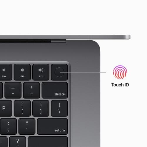 AL MB AIR 15" M2 8GB 256GB Space Gray "MQKP3LL/A" ( — miniatură