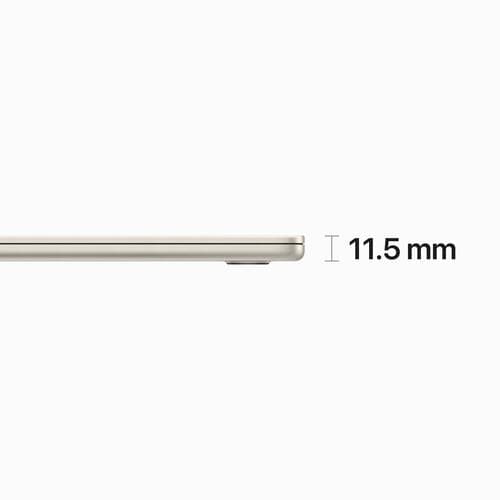 AL MB AIR 15" M2 8GB 256GB Starlight "MQKU3LL/A" ( — miniatură