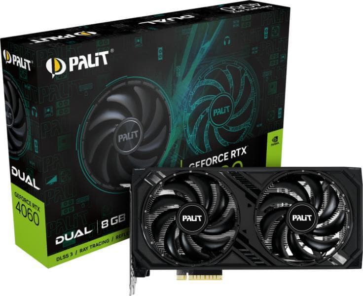 PALIT Dual RTX 4060 8GB "NE64060019P1-1070D"