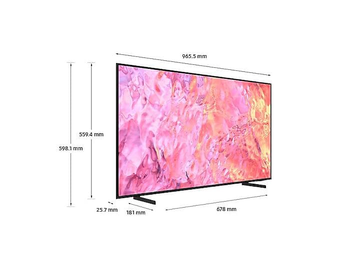 QLED TV 43" SAMSUNG QE43Q60CAUXXH "QE43Q60CAUXXH" — miniatură