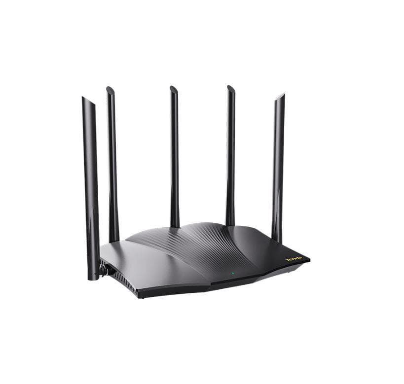 ROUTER Tenda wireless AX3000, 3000Mbps,1 x WAN Gigabit, 3 porturi Gigabit, 2.4 Ghz/5 Ghz dual band, 5 antene externe, WI-FI 6 "RX12 PRO" — miniatură