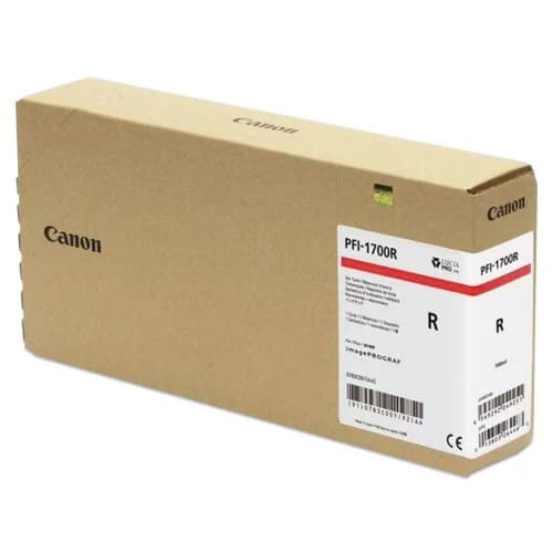 Cartus Original Canon Red, PFI-1700, pentru iPF PRO-2000/4000/4000S/6000/6000S, 700ml,NOPP, "0783C001AA" — miniatură