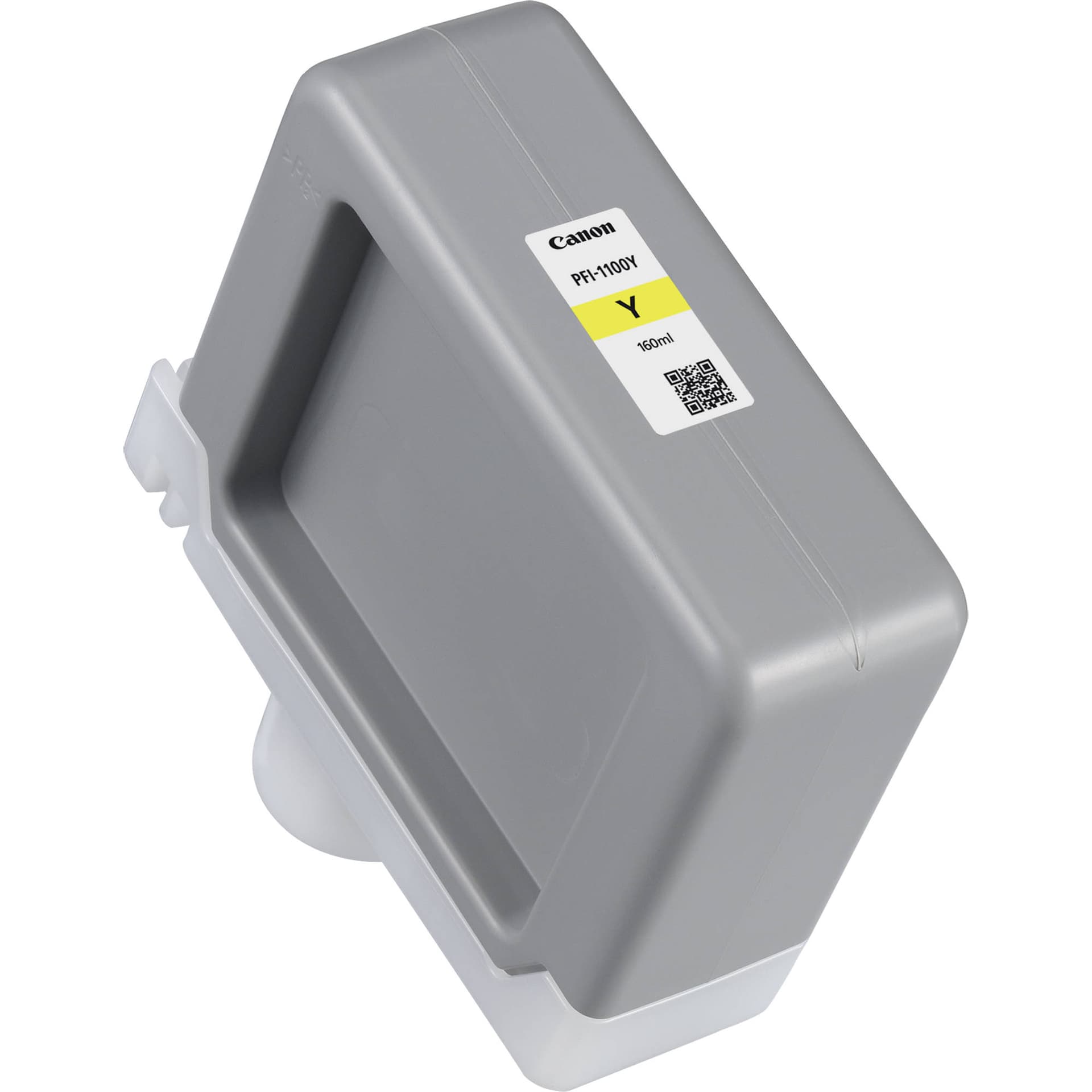 Cartus Cerneala Original Canon Yellow, PFI-1100Y, pentru IPF PRO-2000|PRO-4000|PRO-6000, 160ml, incl.TV 0.15 RON,NOPP, "0853C001AA" — miniatură