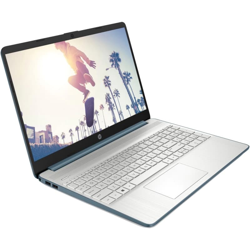 HP Laptop 15s-eq3008nq AMD Ryzen 7 5825U 15.6inch FHD AG 16GB DDR4 512GB PCIe UMA FreeDOS Spruce Blue "6M2D6EA#AKE" ( — miniatură