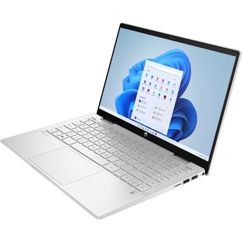 HP Pavilion x360 14-ek0004nn Intel Core i7-1255U 14inch FHD 16GB 512GB PCIe Intel Iris Xe W11H Natural Silver "6M2N2EA#ABB" ( — miniatură