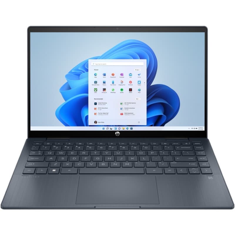 HP Pavilion x360 14-ek0008nn Intel Core i5-1235U 14inch FHD 8GB 512GB PCIe Intel Iris Xe W11H Space Blue "6M2N6EA#ABB" (