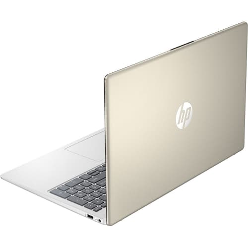 HP Laptop 15-fc0006nq AMD Ryzen 5 7520U 15.6inch FHD AG 16GB LPDDR5 512GB PCIe UMA W11H Warm Gold "7K0P5EA#AKE" ( — miniatură