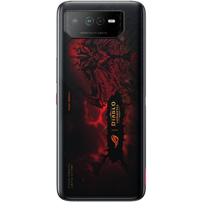 ASUS ROG PHONE 6 DIABLO 16G 512G DS BK "AI2201-6B082EU" — miniatură
