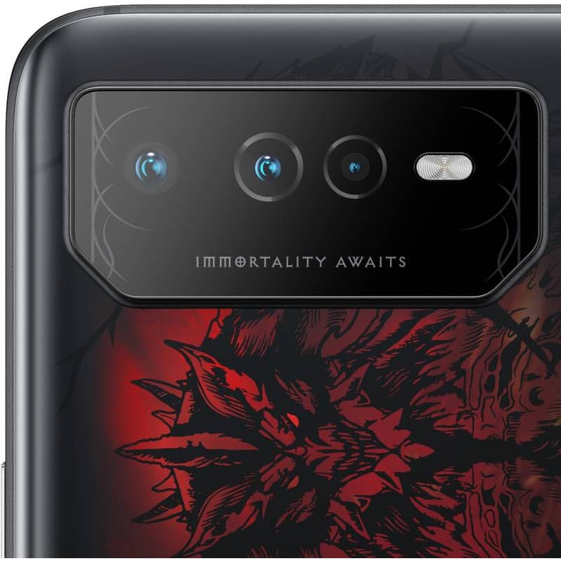ASUS ROG PHONE 6 DIABLO 16G 512G DS BK "AI2201-6B082EU" — miniatură