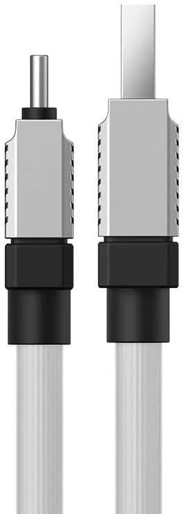 CABLU alimentare si date Baseus, Fast Charging Data Cable pt. smartphone, USB (T) la USB Type-C (T), 100W, 1m, alb, "CAKW000602" (include TV 0.18lei) - 6932172626815 — miniatură
