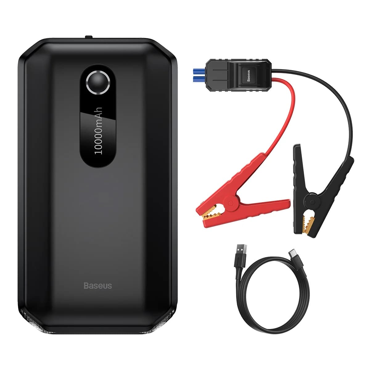 STARTER auto Baseus Super Energy Air pentru pornire / incarcare auto 10000mAh, 1000A, USB, negru "CGNL020101" - 6932172604196 — miniatură