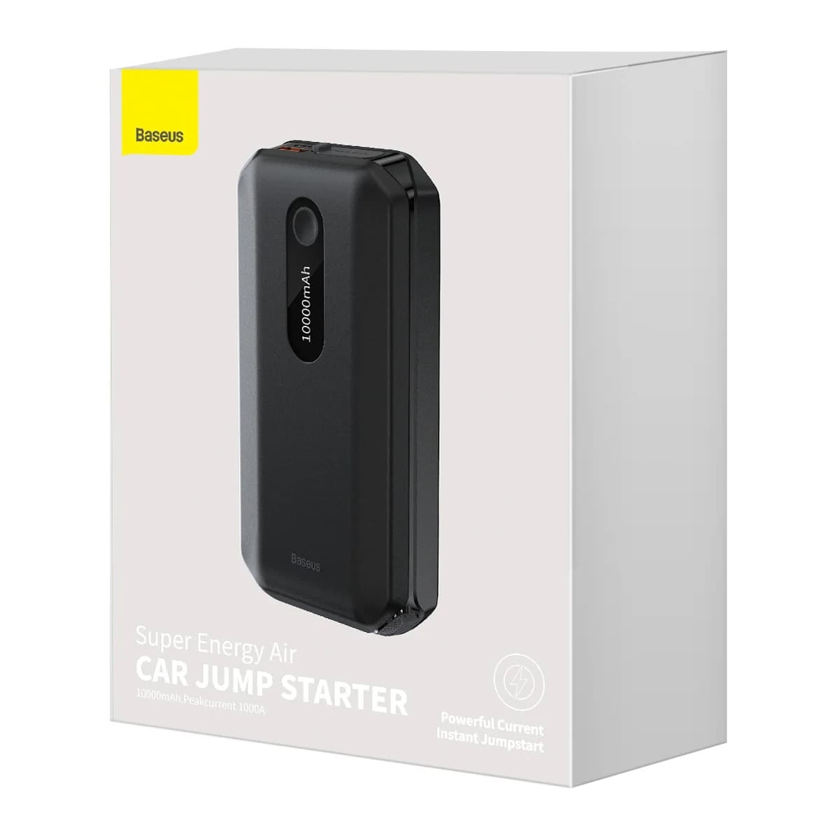 STARTER auto Baseus Super Energy Air pentru pornire / incarcare auto 10000mAh, 1000A, USB, negru "CGNL020101" - 6932172604196 — miniatură