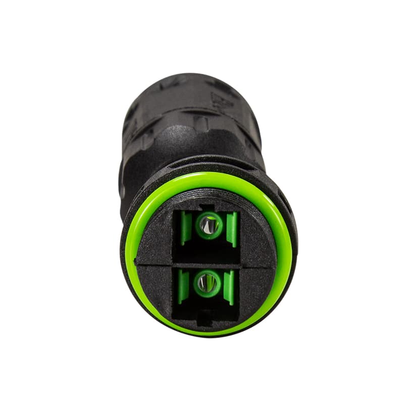 CONECTOR Logilink SC Duplex, fibra optica, rezistent la apa, 2 presetupe, negru "FA05SD3" — miniatură