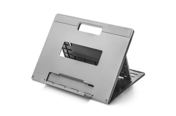 Suport pentru laptop Kensington SmartFit Easy Riser, cu spatiu pentru racire, pentru diagonale de pana la 17", gri "K50420EU" - 5028252599078