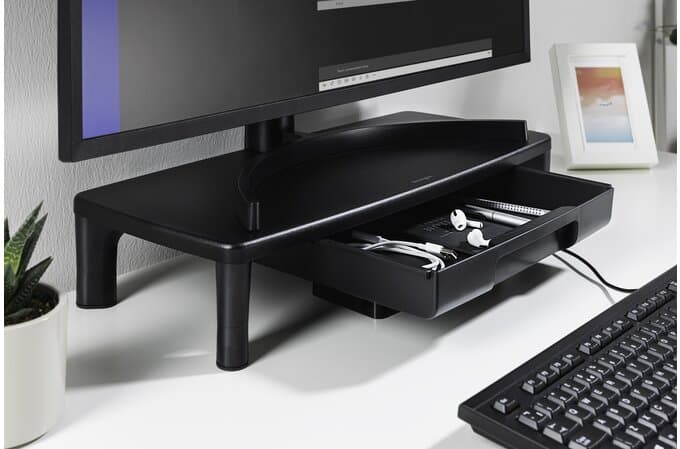 Stand pentru monitor Kensington SmartFit, pentru diagonale de 30", negru "K55725EU" - 5028252593663 — miniatură