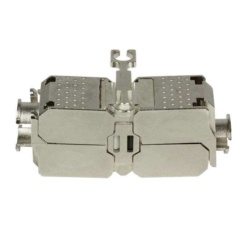 CUPLA RJ-45 LOGILINK pt. cablu UTP, FTP, Cat6a, RJ-45 (M) x 2, metalica, tip punch down, "MP0041" — miniatură