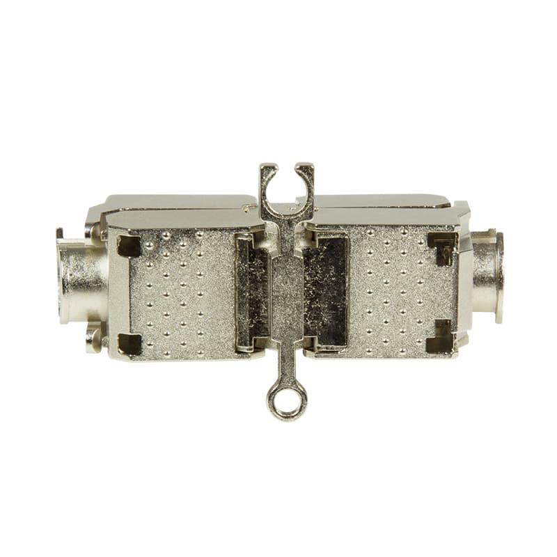 CUPLA RJ-45 LOGILINK pt. cablu UTP, FTP, Cat6a, RJ-45 (M) x 2, metalica, tip punch down, "MP0041" — miniatură