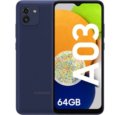 Samsung Galaxy A03 DS Blue LTE/6.5/OC/4GB/64GB/5MP/48MP+2MP/5000mAh "SM-A035GZBGEUE"