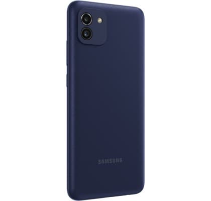 Samsung Galaxy A03 DS Blue LTE/6.5/OC/4GB/64GB/5MP/48MP+2MP/5000mAh "SM-A035GZBGEUE" — miniatură