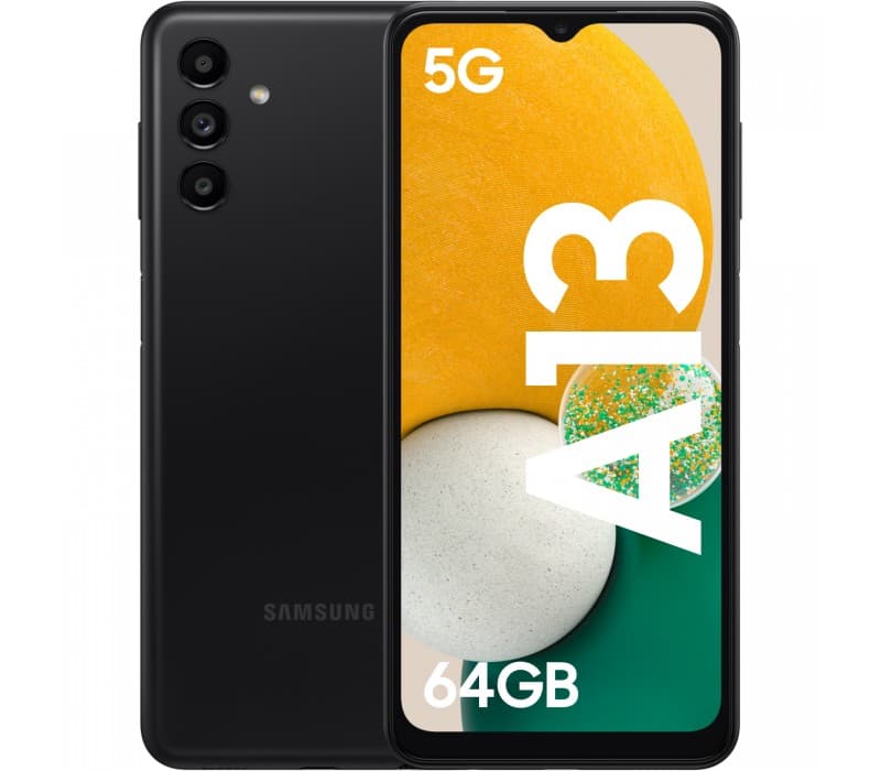 Samsung Galaxy A13 DS Black 5G/6.5"/OC/4GB/64GB/5MP/50MP+2MP+2MP/5000mAh "SM-A136BZKUEUE"