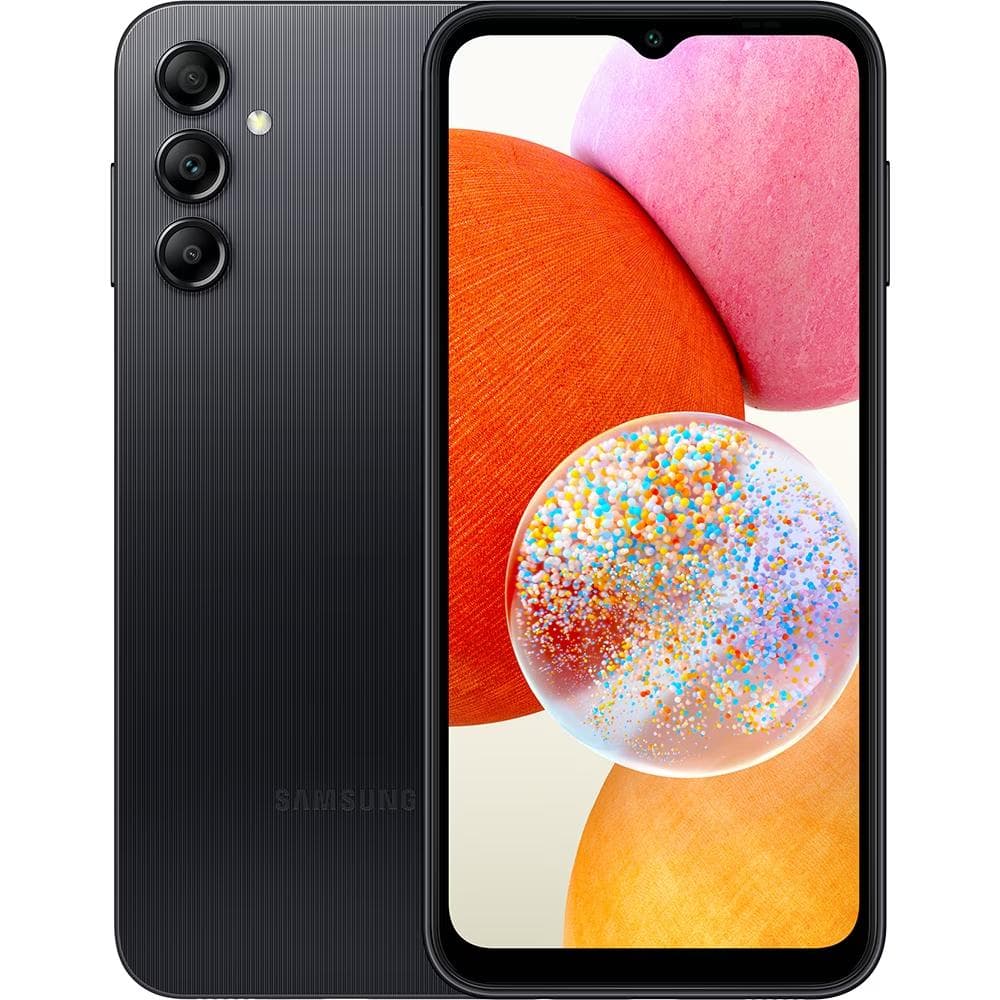 Samsung A14 A145R 6.6" 4GB 128GB DS Bk "SM-A145RZKV"