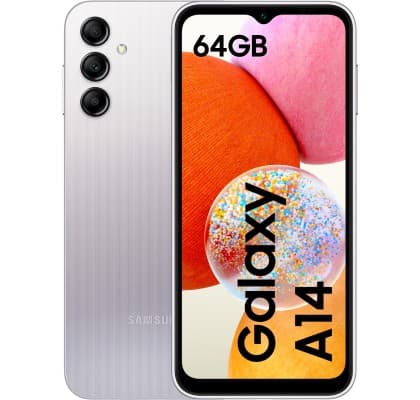 Samsung Galaxy A14 DS Silver LTE/6.6"/OC/4GB/64GB/13MP/50MP+5MP+2MP/5000mAh "SM-A145RZSUEUE"