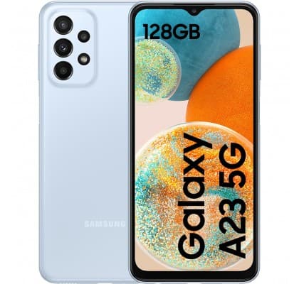 Samsung Galaxy A23 DS Blue 5G/6.6"/OC/4GB/128GB/8MP/50MP+5MP+2MP+2MP/5000mAh "SM-A236BLBVEUE"