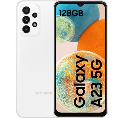 Samsung Galaxy A23 DS White 5G/6.6"/OC/4GB/128GB/8MP/50MP+5MP+2MP+2MP/5000mAh "SM-A236BZWVEUE"
