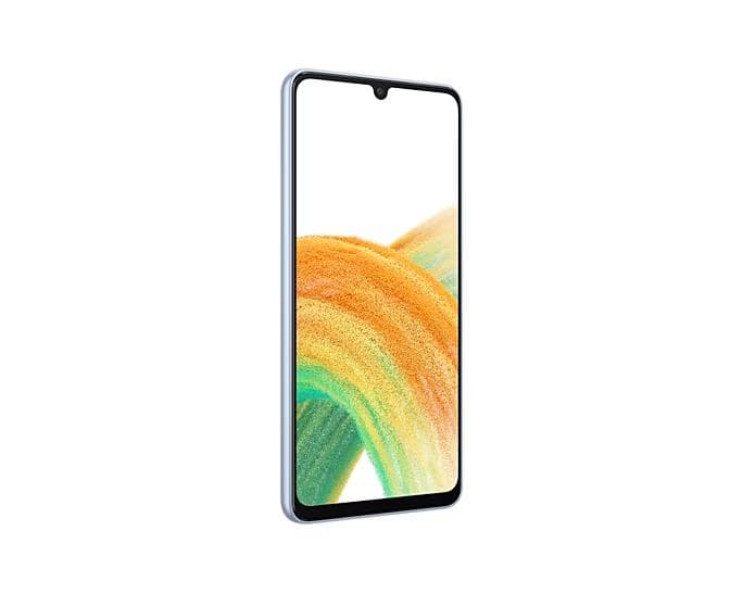 Samsung Galaxy A33 DS Awesome Blue 5G/6.4"/OC/6GB/128GB/13MP/48MP+8MP+5MP+2MP/5000mAh + IP67 "SM-A336BLBGEUE" — miniatură
