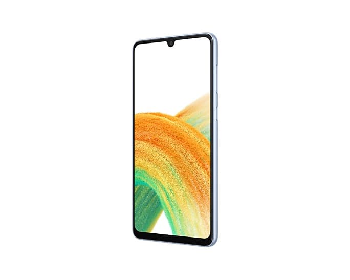 Samsung Galaxy A33 DS Awesome Blue 5G/6.4"/OC/6GB/128GB/13MP/48MP+8MP+5MP+2MP/5000mAh + IP67 "SM-A336BLBGEUE" — miniatură