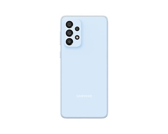 Samsung Galaxy A33 DS Awesome Blue 5G/6.4"/OC/6GB/128GB/13MP/48MP+8MP+5MP+2MP/5000mAh + IP67 "SM-A336BLBGEUE" — miniatură