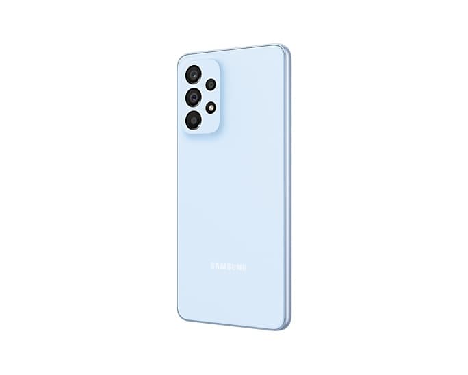 Samsung Galaxy A33 DS Awesome Blue 5G/6.4"/OC/6GB/128GB/13MP/48MP+8MP+5MP+2MP/5000mAh + IP67 "SM-A336BLBGEUE" — miniatură