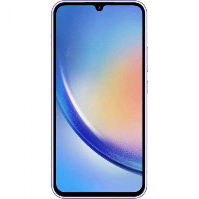 Samsung Galaxy A34 DS Light Violet 5G/6.55"/OC/6GB/128GB/13MP/48MP+8MP+5MP/5000mAh + IP67 "SM-A346BLVAEUE" — miniatură