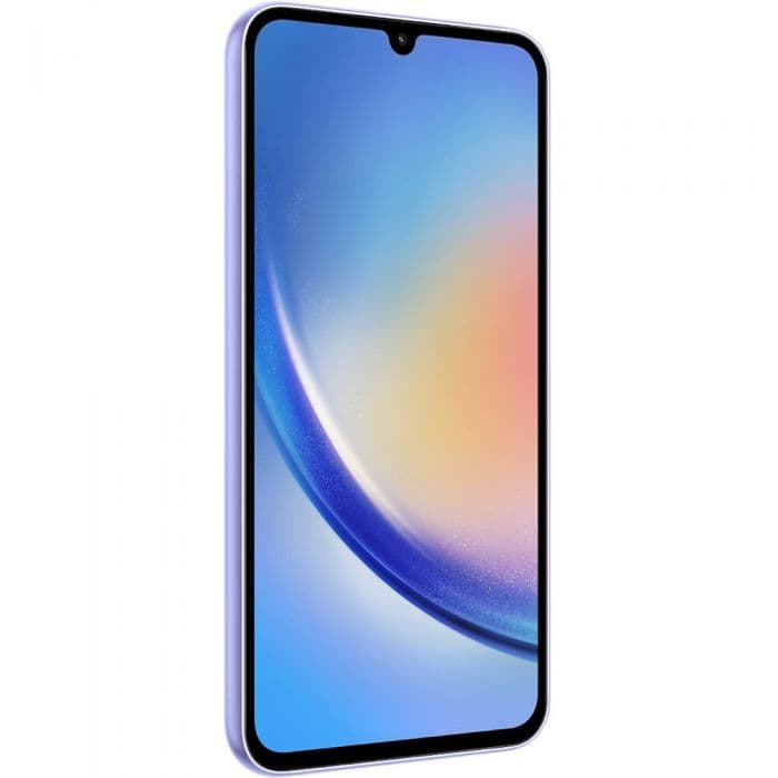 Samsung Galaxy A34 DS Light Violet 5G/6.55"/OC/6GB/128GB/13MP/48MP+8MP+5MP/5000mAh + IP67 "SM-A346BLVAEUE" — miniatură