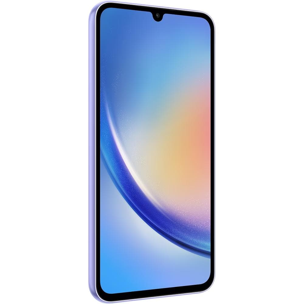 Samsung Galaxy A34 DS Light Violet 5G/6.55"/OC/8GB/256GB/13MP/48MP+8MP+5MP/5000mAh + IP67 "SM-A346BLVEEUE" — miniatură