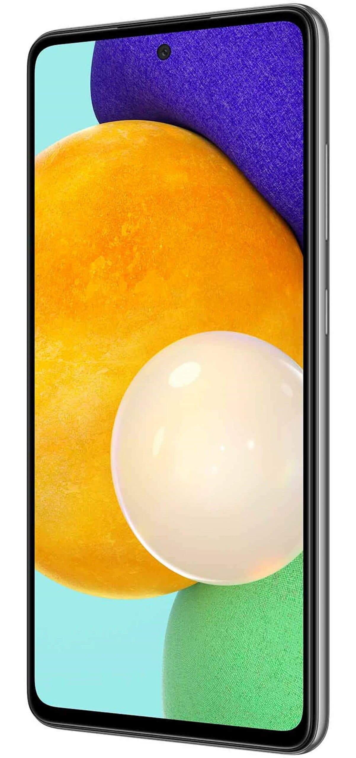 Samsung Galaxy A52 DS Black LTE/6.5/OC/8GB/256GB/32MP/64MP+12MP+5MP+5MP/4500mAh "SM-A525FZKIEUE" — miniatură