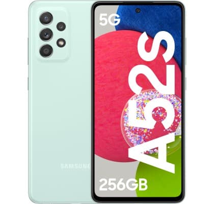 Samsung Galaxy A52s DS Mint 5G/6.5/OC/8GB/256GB/32MP/64MP+12MP+5MP+5MP/4500mAh "SM-A528BLGIEUE"