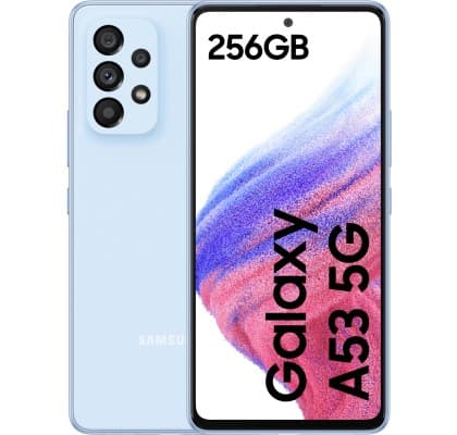 Samsung Galaxy A53 DS Awesome Blue 5G/6.5"/OC/8GB/256GB/32MP/64MP+12MP+5MP+5MP/5000mAh + IP67 "SM-A536BLBLEUE"