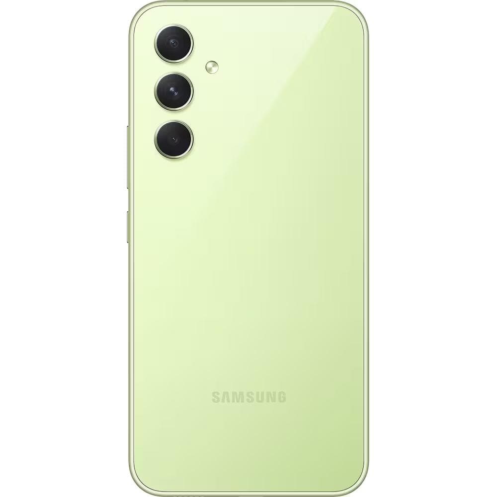 Samsung Galaxy A54 DS Light Green 5G/6.42"/OC/8GB/128GB/32MP/50MP+12MP+5MP/5000mAh + IP67 "SM-A546BLGCEUE" — miniatură