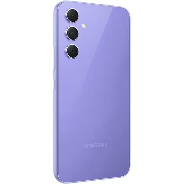 Samsung Galaxy A54 DS Light Violet 5G/6.42"/OC/8GB/256GB/32MP/50MP+12MP+5MP/5000mAh + IP67 "SM-A546BLVDEUE" — miniatură